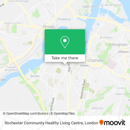 Rochester Community Healthy Living Centre map