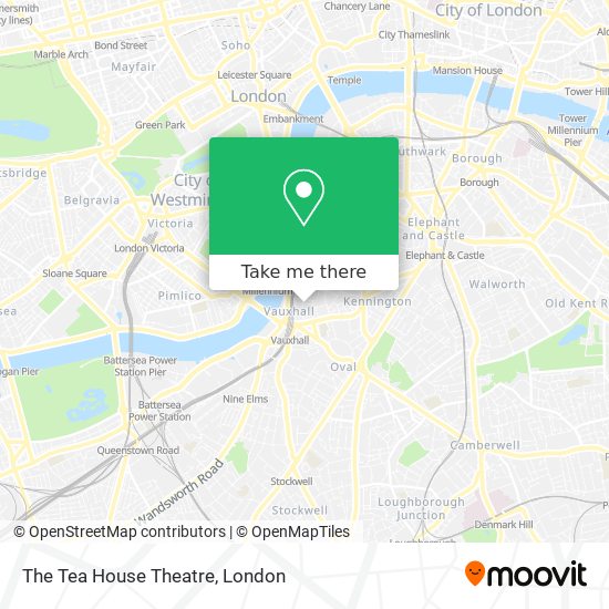 The Tea House Theatre map