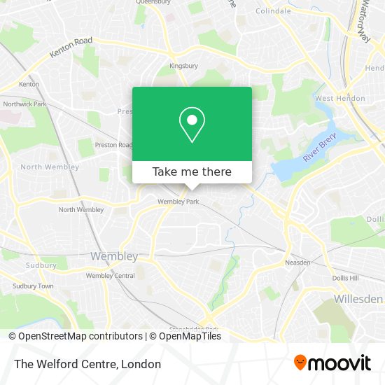 The Welford Centre map