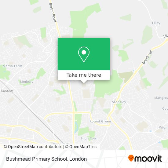 Bushmead Primary School map