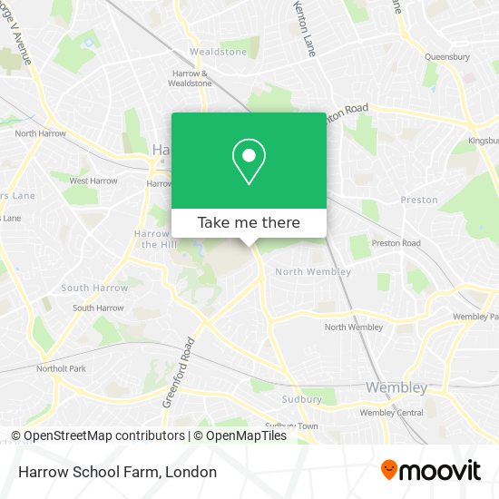 Harrow School Farm map