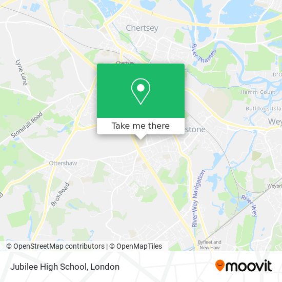 Jubilee High School map