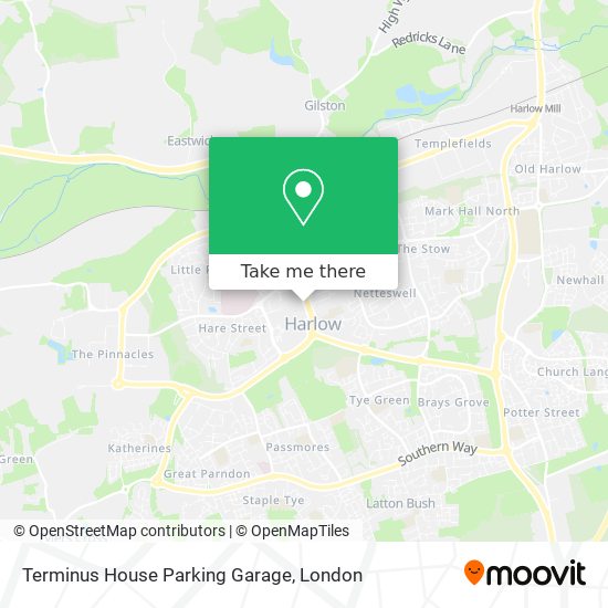 Terminus House Parking Garage map