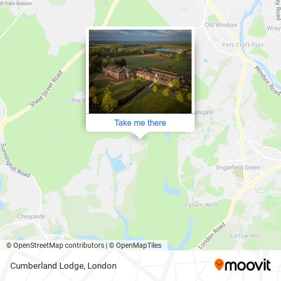 Cumberland Lodge map