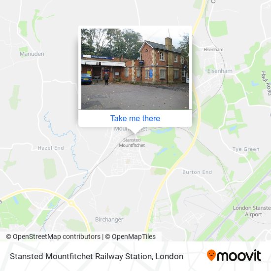 Stansted Mountfitchet Railway Station map