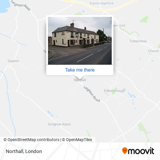 Northall map