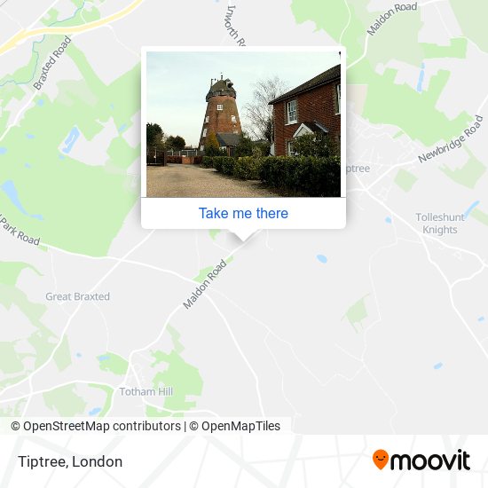 Tiptree map