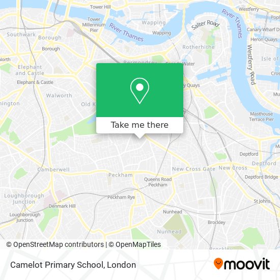 Camelot Primary School map