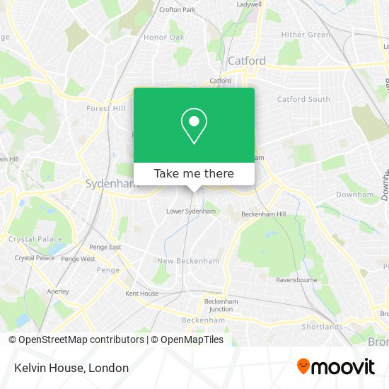 Kelvin House map
