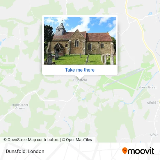 Dunsfold map