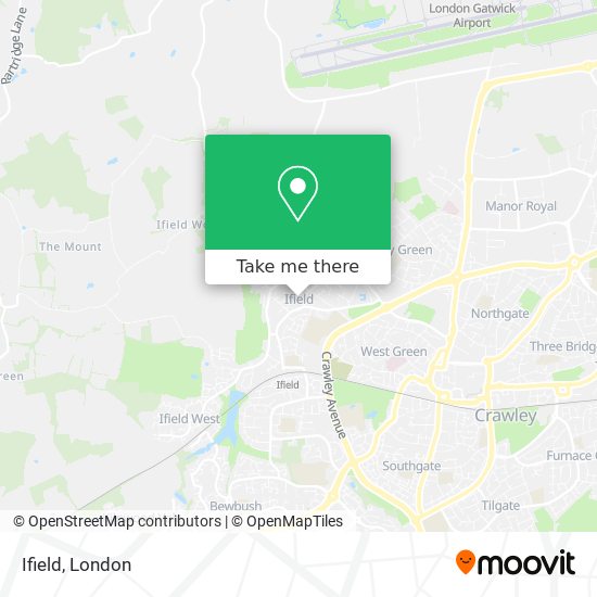 Ifield map