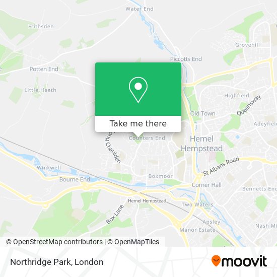 Northridge Park map