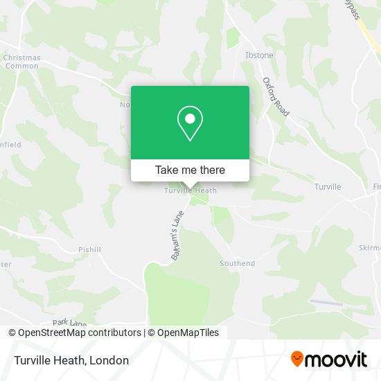 Turville Heath map