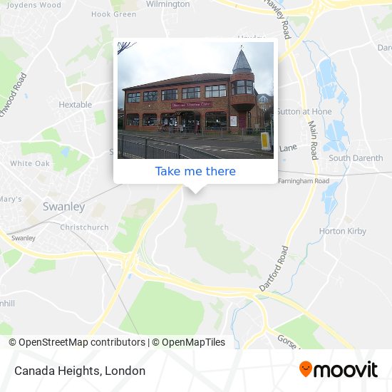 Canada Heights map