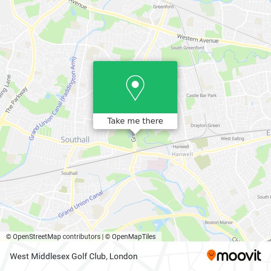 West Middlesex Golf Club map