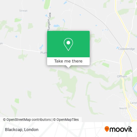 Blackcap map