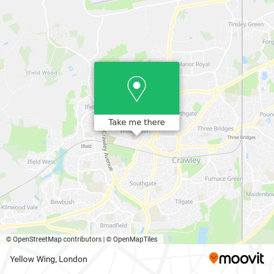 Yellow Wing map