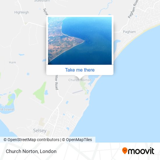 Church Norton map