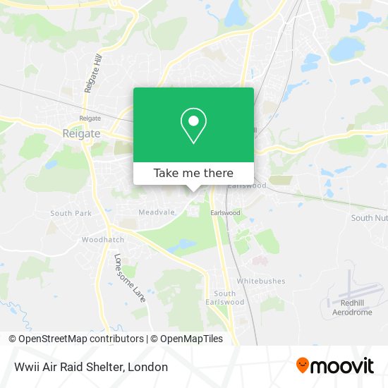 Wwii Air Raid Shelter map