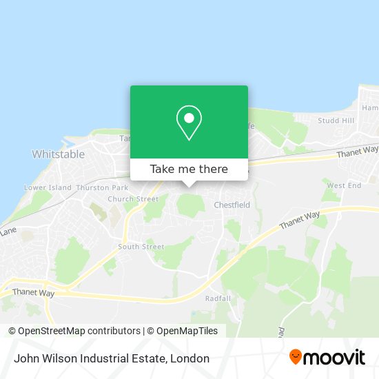 John Wilson Industrial Estate map
