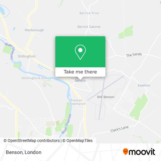 Benson map