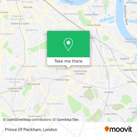 Prince Of Peckham map