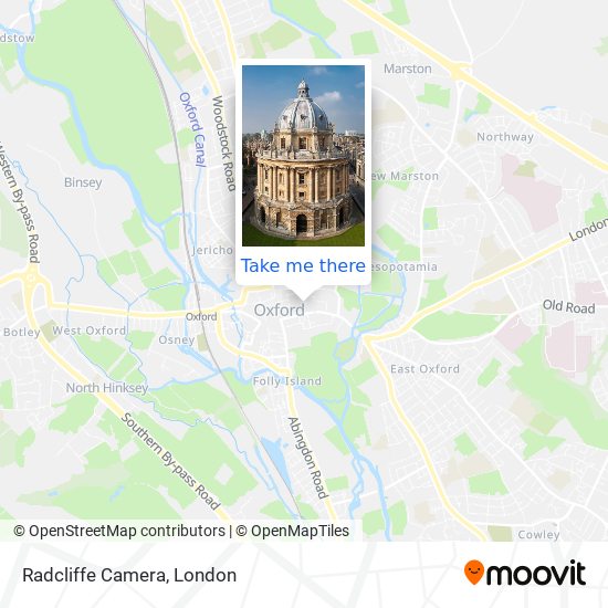 Radcliffe Camera map