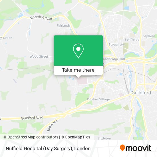 Nuffield Hospital (Day Surgery) map