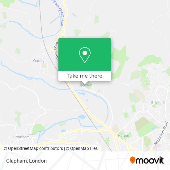 Clapham map