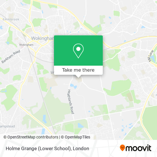 Holme Grange (Lower School) map