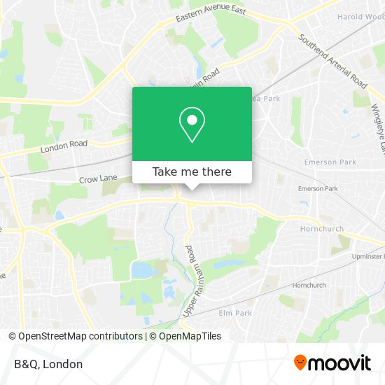 B&Q map
