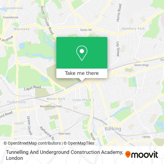 Tunnelling And Underground Construction Academy map
