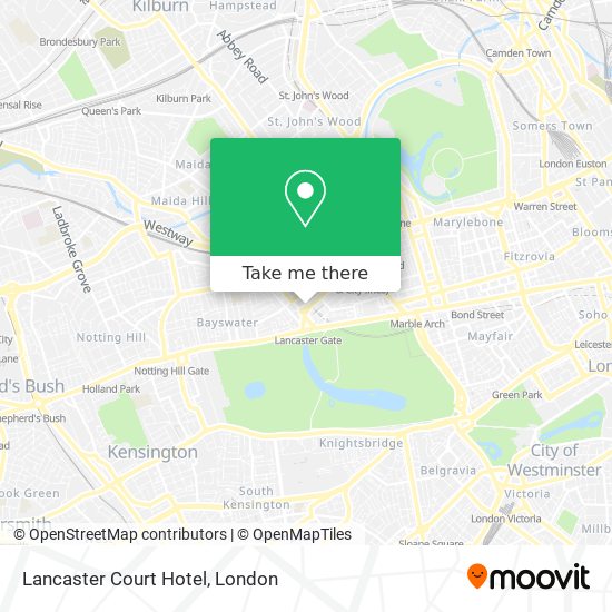 Lancaster Court Hotel map
