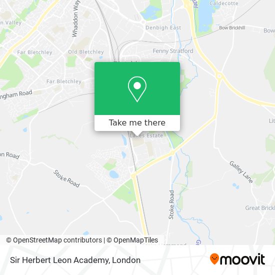 Sir Herbert Leon Academy map