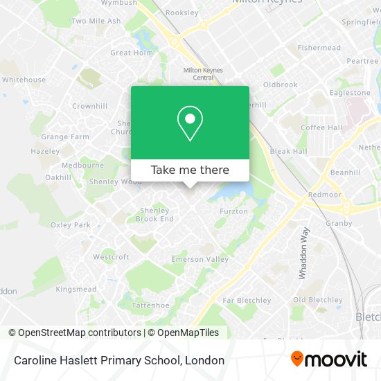 Caroline Haslett Primary School map