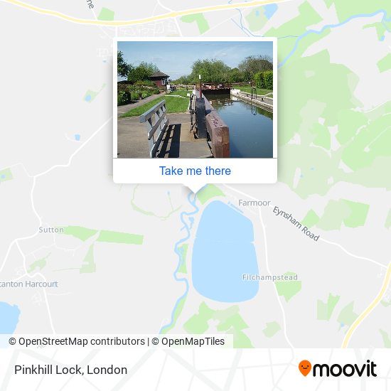 Pinkhill Lock map