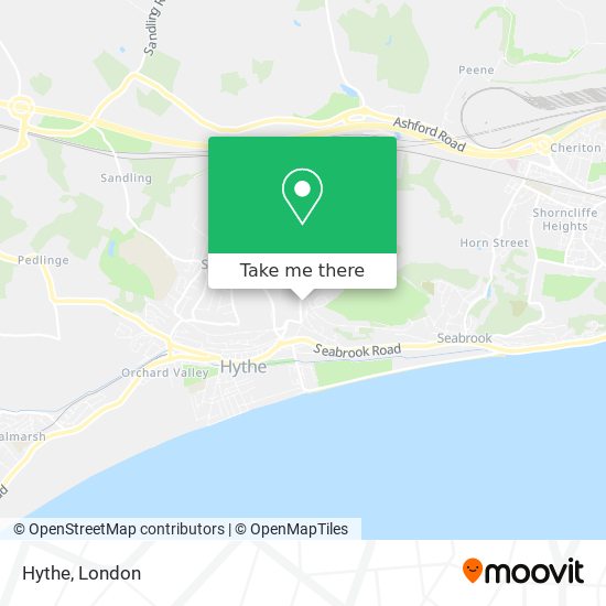 Hythe map