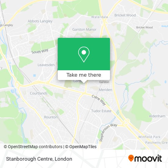 Stanborough Centre map