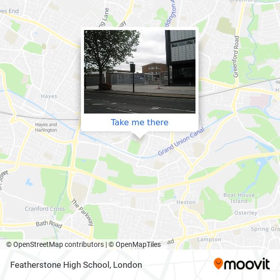Featherstone High School map