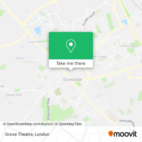 Grove Theatre map