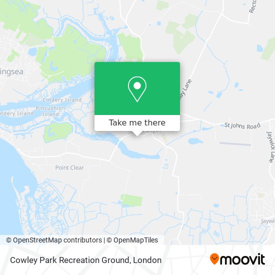 Cowley Park Recreation Ground map