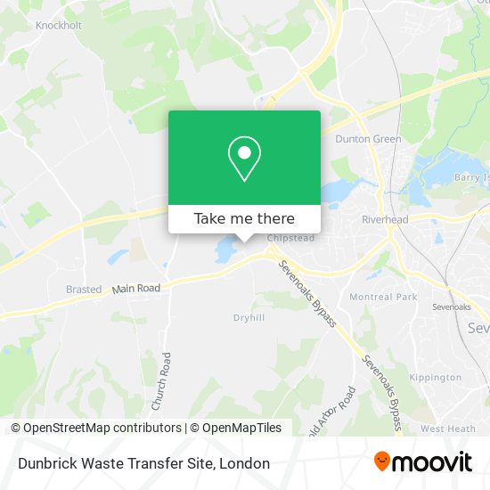Dunbrick Waste Transfer Site map