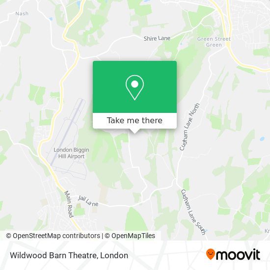 Wildwood Barn Theatre map