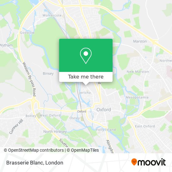 Brasserie Blanc map