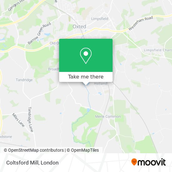 Coltsford Mill map