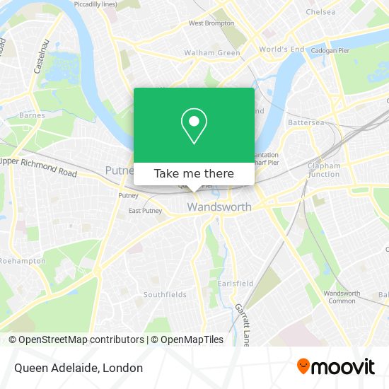 Queen Adelaide map
