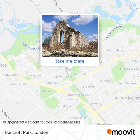 Bancroft Park map