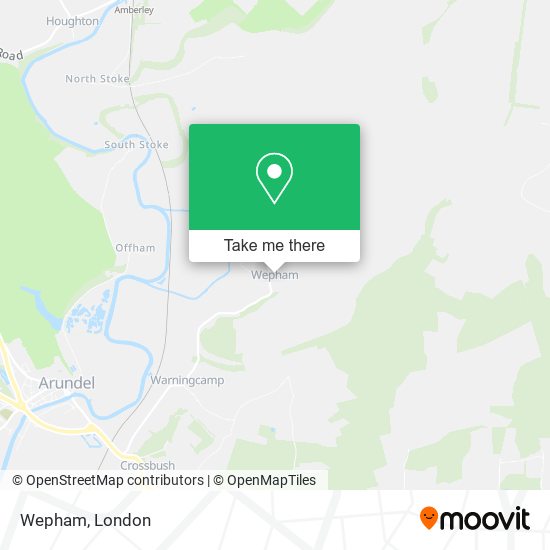 Wepham map