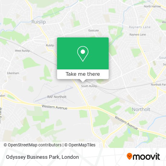 Odyssey Business Park map