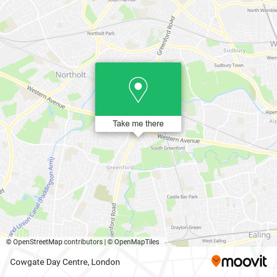 Cowgate Day Centre map